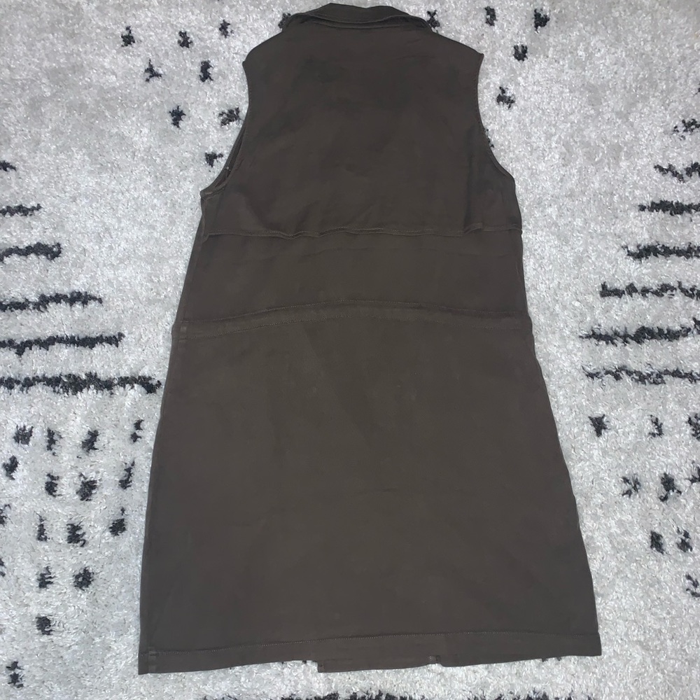 ๐ Michael Stars Double Breasted Trench Vests SIZE Medium - Picture 12 of 12